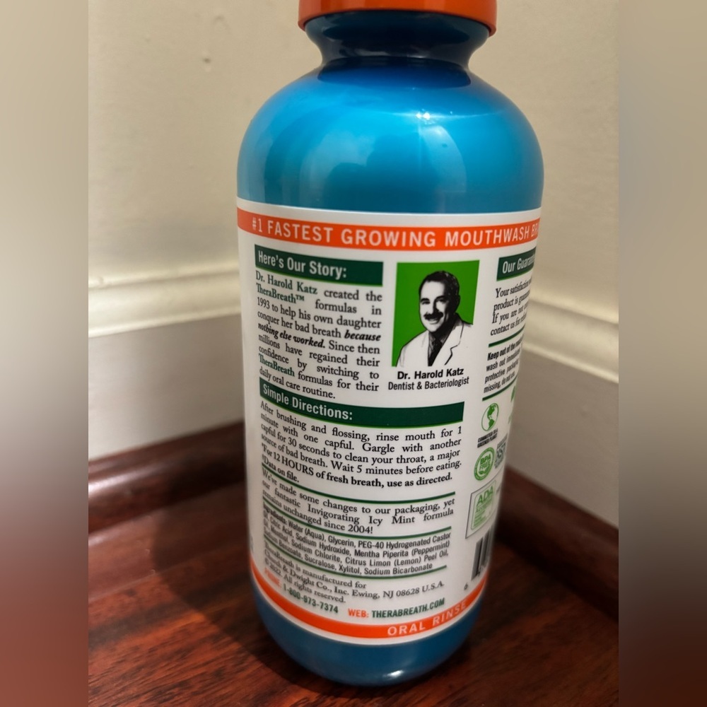 TheraBreath Fresh Breath Oral Rinse - Picture 3 of 3